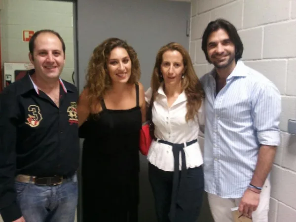 Javier Conde y Estrella Morente